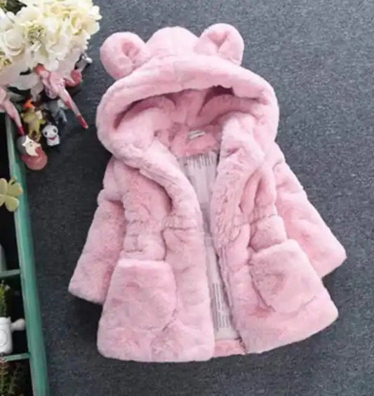 Bunny faux fur coat - Les Pas De Bébé