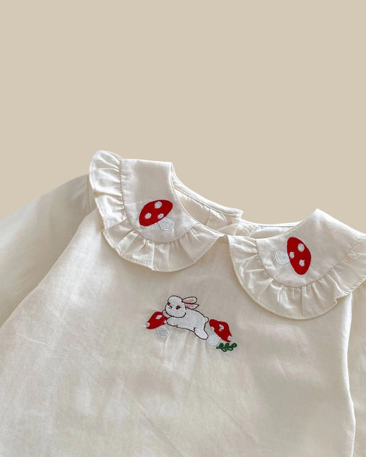 Bunny Linen Shirt - Les Pas De Bébé