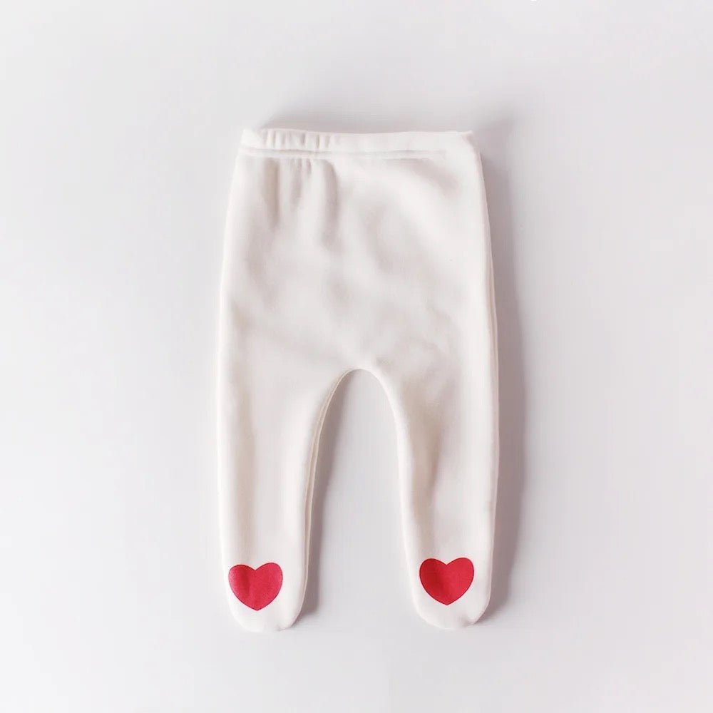 Heart Leggings - Les Pas De Bébé