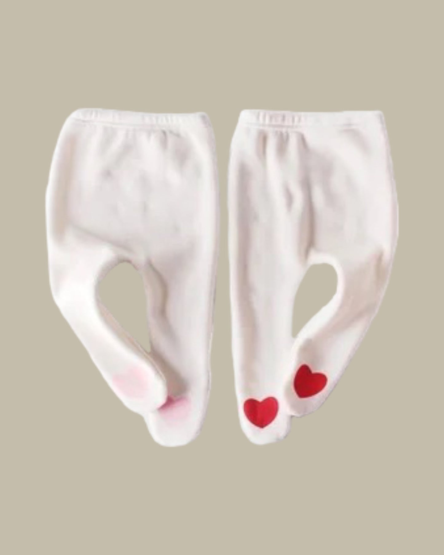 Heart Leggings - Les Pas De Bébé