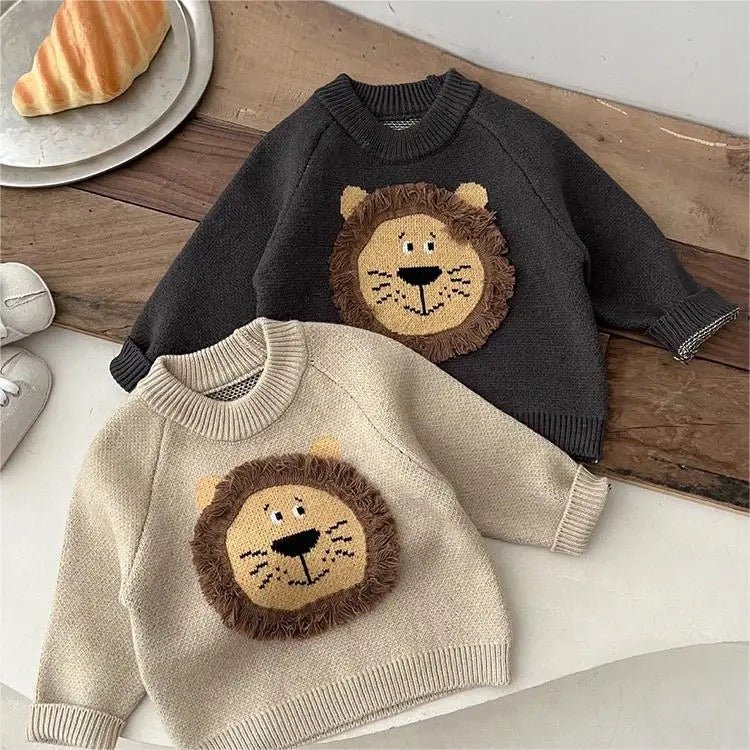 Lion Sweater - Les Pas De Bébé