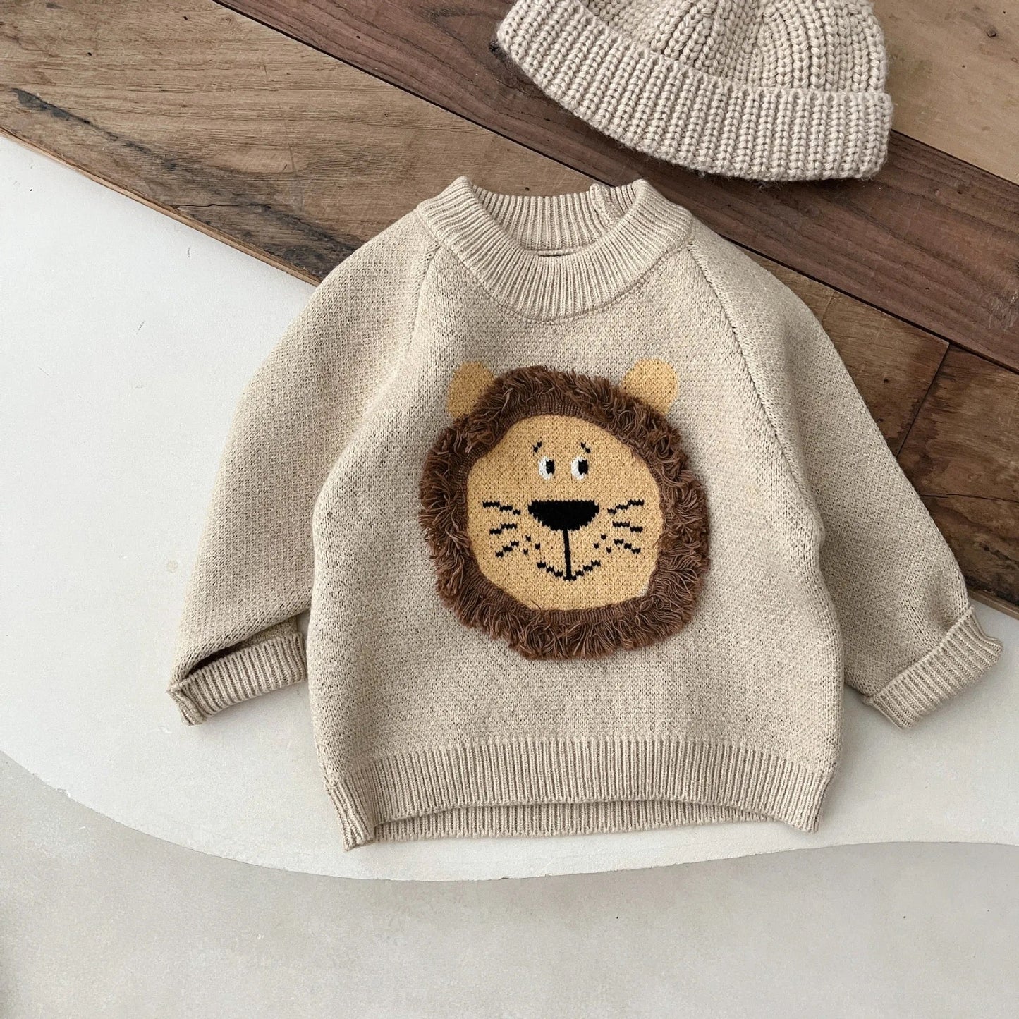 Lion Sweater - Les Pas De Bébé