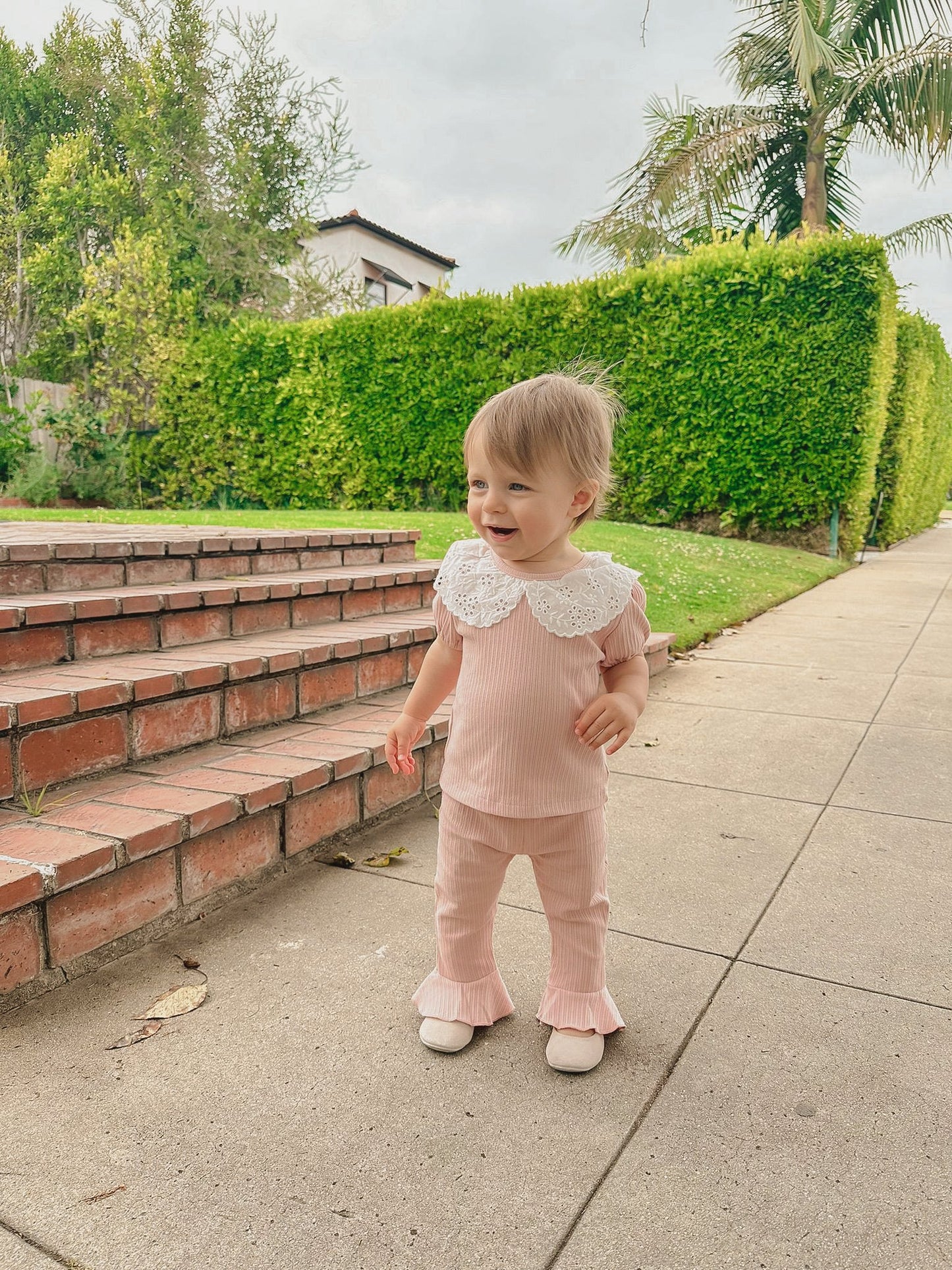 Short Sleeve Set - Les Pas De Bébé